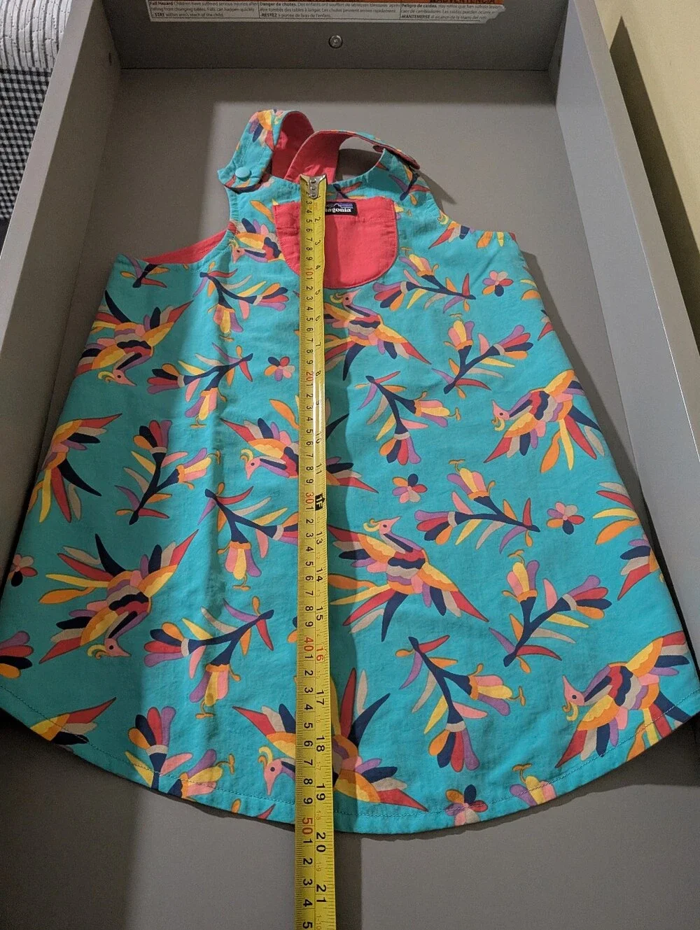Patagonia Reversible Baggies Jumper Toddler Girls